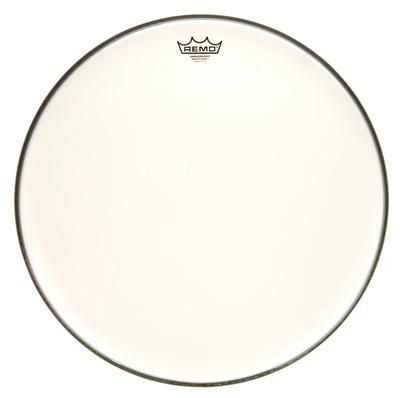 Remo 20" Ambassador White Smooth"