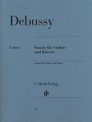 Henle Verlag Debussy Violinsonate