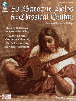 Cherry Lane Music Company 50 Baroque Solos For Classical