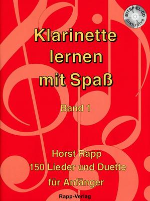 Horst Rapp Verlag Klarinette lernen mit Spaß 1