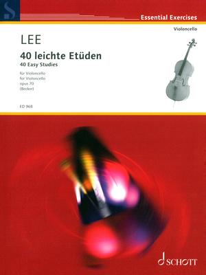 Schott Lee 40 leichte Etüden