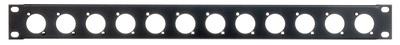 Adam Hall 872215 U-shaped Rack Panel 1U