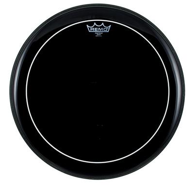 Remo 18" Pinstripe Ebony"