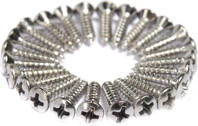 Fender Pickguard Screws Chrome