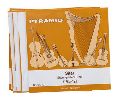 Pyramid Sitar Strings 677/7