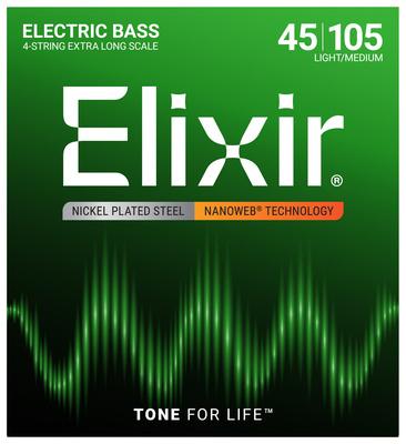 Elixir Nanoweb Extra Long Scale