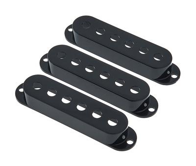 Fender Strat Pickup Cover Set BK