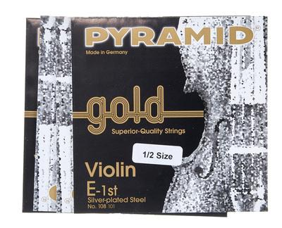 Pyramid Gold Violin Strings 1/2
