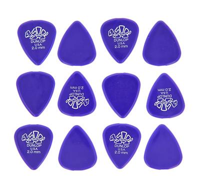 Dunlop Delrin 500 Pick Set Violet