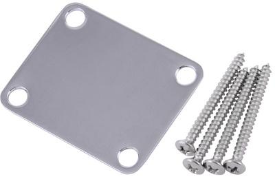 Fender Neck Plate Vintage Plain Chrom