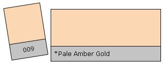 Lee Filter Roll 009 P. Amber Gold