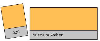 Lee Filter Roll 020 Medium Amber