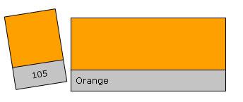 Lee Filter Roll 105 Orange