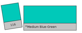 Lee Filter Roll 116 M. Blue Green