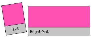 Lee Filter Roll 128 Bright Pink