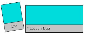Lee Filter Roll 172 Lagoon Blue