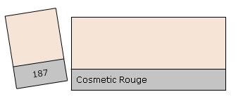 Lee Filter Roll 187 Cosmetic Rouge