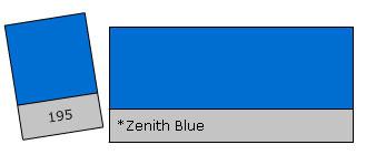 Lee Filter Roll 195 Zenith Blue