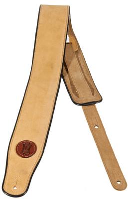 Levys Piped Suede Strap 2,5" Tan"