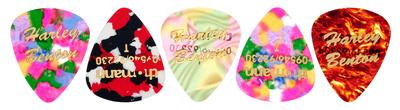 Harley Benton Guitar Pick Thin 5 Pack