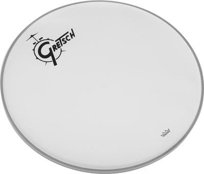 Gretsch Drums 22" Bass Drum Head WH w/Logo"