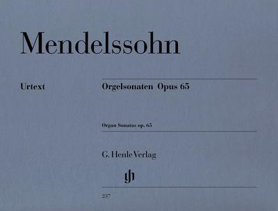 Henle Verlag Mendelssohn Orgelsonaten