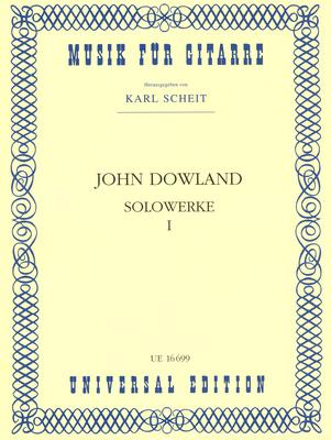 Universal Edition Dowland Solowerke 1