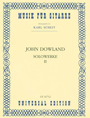 Universal Edition John Dowland Solowerke 2