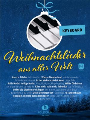 Holzschuh Verlag Weihnachtslieder Welt Keyboard