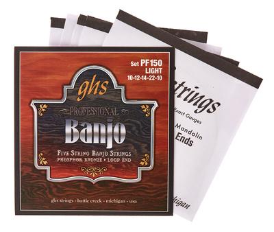 GHS PF150 5-String Banjo Set