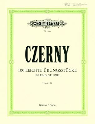 Edition Peters Czerny 100 leichte Übungsstück
