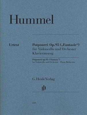 Henle Verlag Hummel Potpourri op.95 Cello