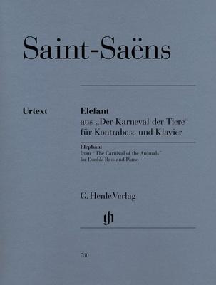 Henle Verlag Saint-Saëns Elefant Kontrabass