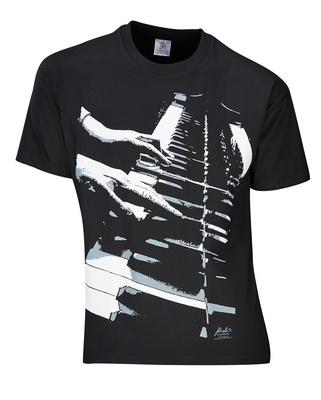 Rock You T-Shirt Piano Hands Lizenz L
