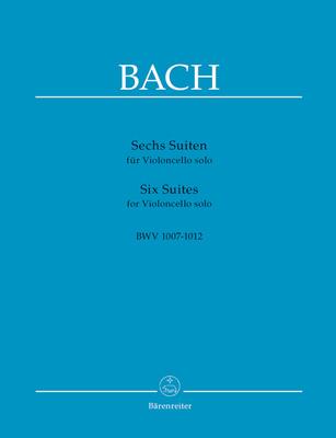 Bärenreiter Bach Sechs Suiten BWV1007-1012