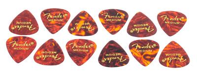Fender Classic Celluloid Pick Shell M