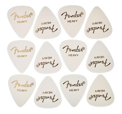 Fender Classic Celluloid Pick White H