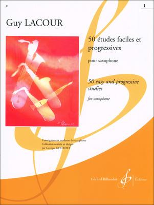 Editions Billaudot 50 Etudes Faciles 1 Saxophon
