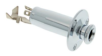 Allparts End Pin Jack Chrome Acoustic