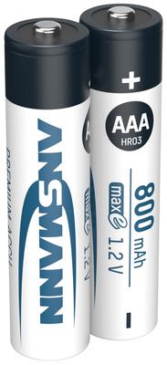 Ansmann maxE AAA-Size recharge. 800mAh