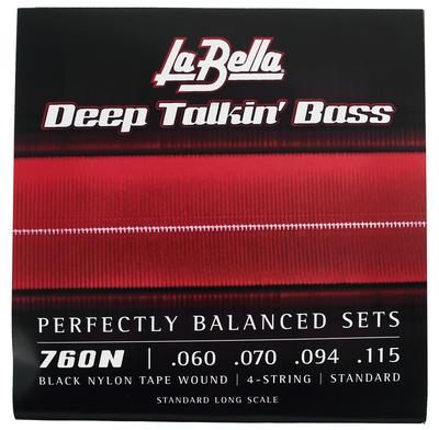 La Bella 760N Black Nylon Tape