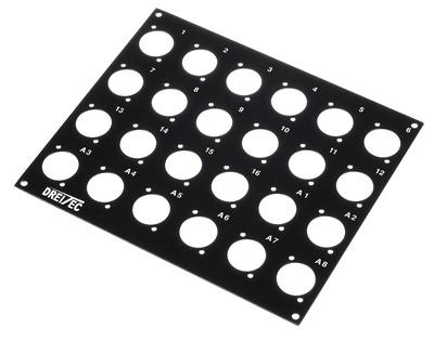 pro snake Front Panel 4HE 16/8