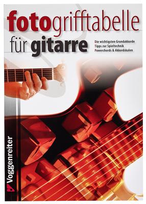 Voggenreiter Fotogrifftabelle Gitarre
