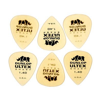 Dunlop Ultex Sharp Players picks 1.40