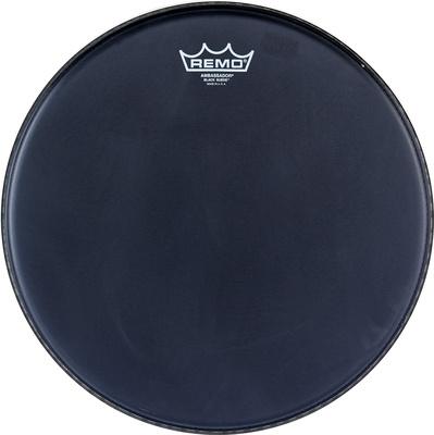 Remo 14" Ambassador Black Suede"