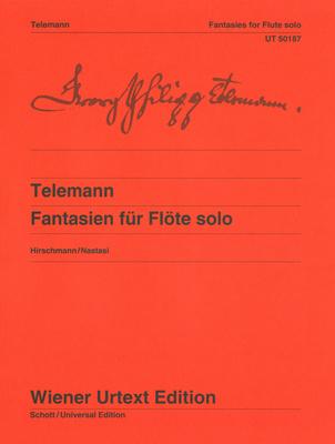 Wiener Urtext Edition Telemann Fantasien für Flöte