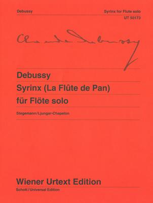Wiener Urtext Edition Debussy Syrinx Flöte