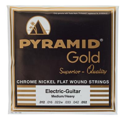 Pyramid Gold Medium/Heavy Flatwound