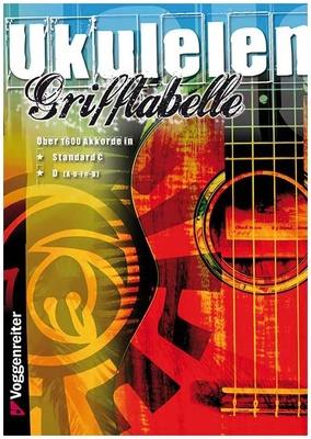 Voggenreiter Ukulelen Grifftabelle