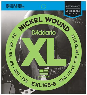 Daddario EXL165-6